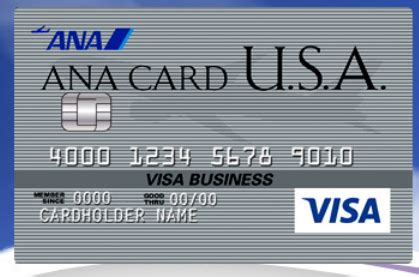 【アメリカ駐在員が最初に持つカード】ANA CARD .